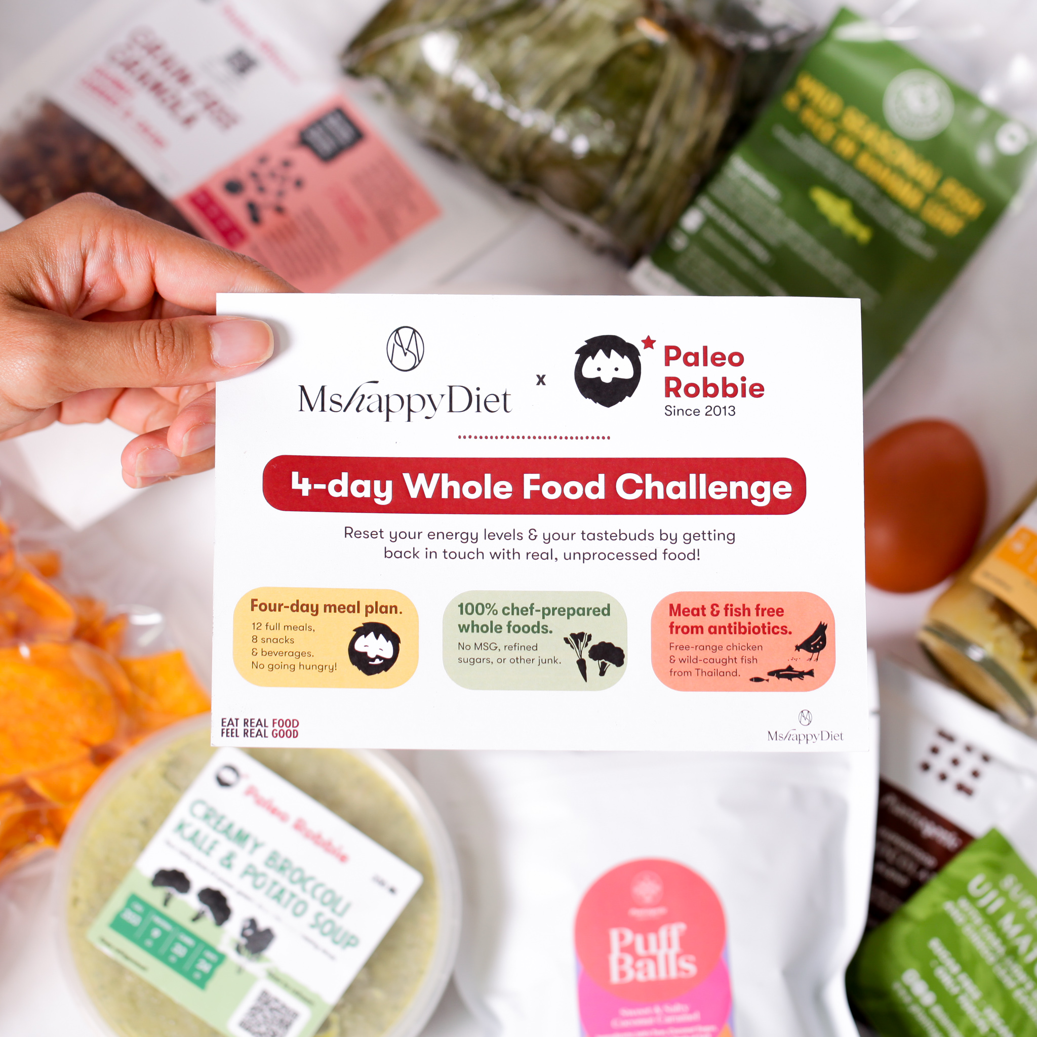 MsHappyDiet 4-day Whole Foods Challenge bundle